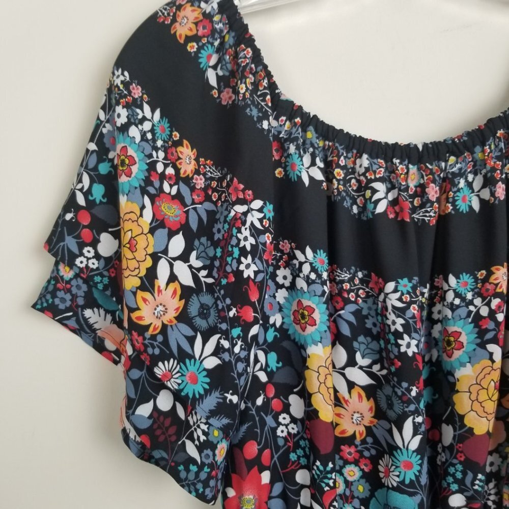 LOFT Floral Dress XS - Picture 4 of 6